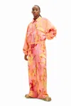 Desigual Coat In Red