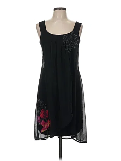 Pre-owned Desigual Cocktail Dress In Black