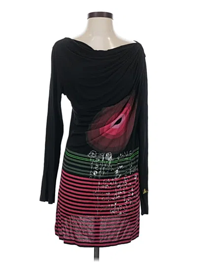 Pre-owned Desigual Cocktail Dress In Black