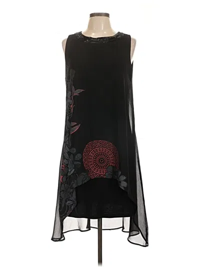 Pre-owned Desigual Cocktail Dress In Black
