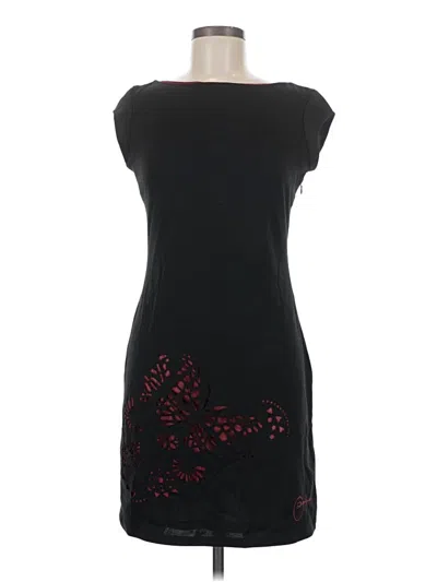 Pre-owned Desigual Cocktail Dress In Black