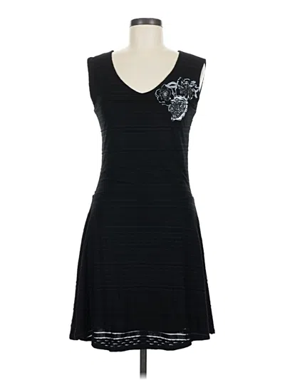 Pre-owned Desigual Cocktail Dress In Black