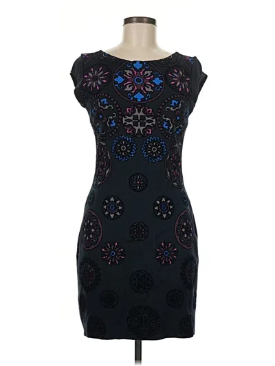 Pre-owned Desigual Cocktail Dress In Black