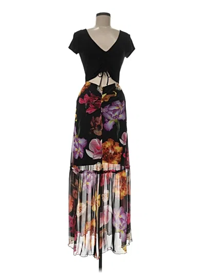 Pre-owned Desigual Cocktail Dress In Black