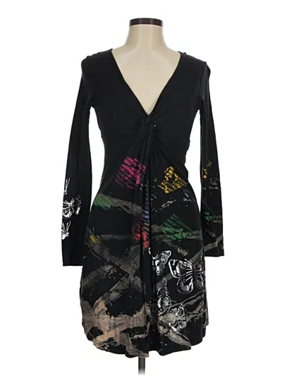 Pre-owned Desigual Cocktail Dress In Black
