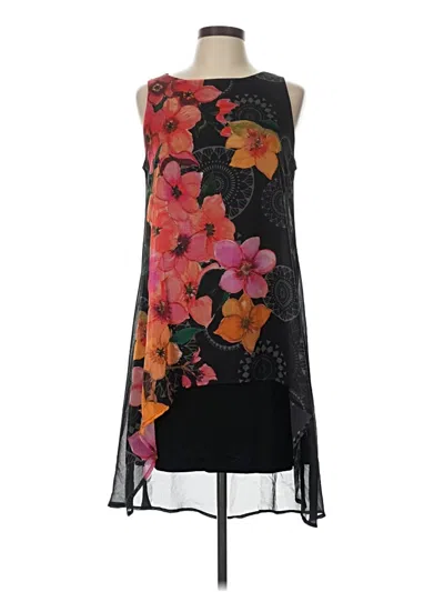 Pre-owned Desigual Cocktail Dress In Black
