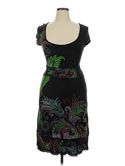 Pre-owned Desigual Cocktail Dress In Black