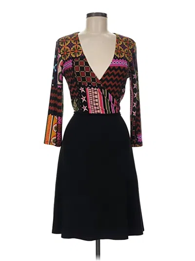 Pre-owned Desigual Cocktail Dress In Black