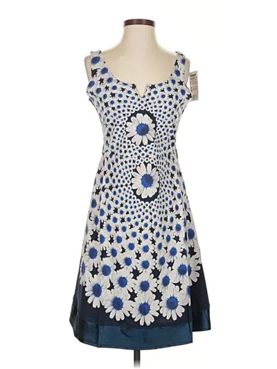 Pre-owned Desigual Cocktail Dress In Blue