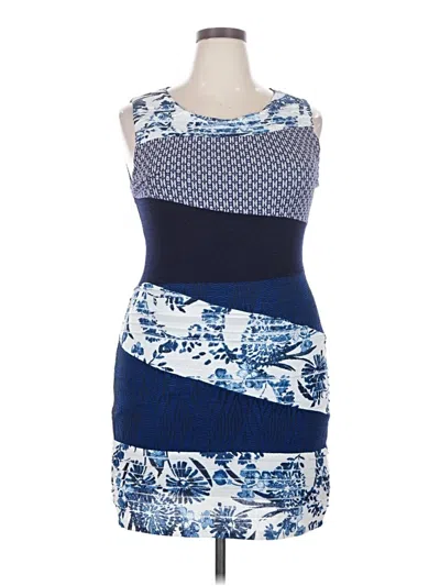 Pre-owned Desigual Cocktail Dress In Blue