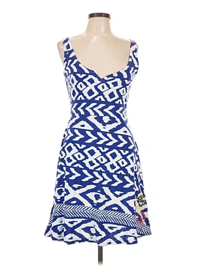 Pre-owned Desigual Cocktail Dress In Blue