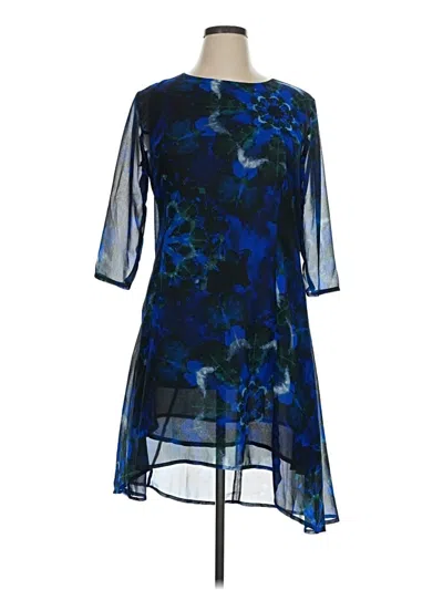 Pre-owned Desigual Cocktail Dress In Blue