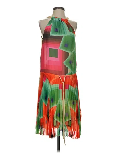 Pre-owned Desigual Cocktail Dress In Green