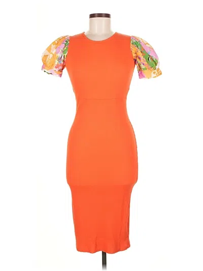 Pre-owned Desigual Cocktail Dress In Orange