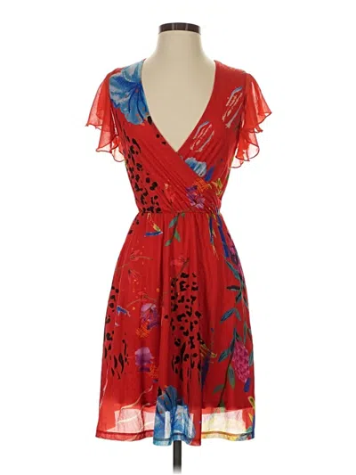 Pre-owned Desigual Cocktail Dress In Red