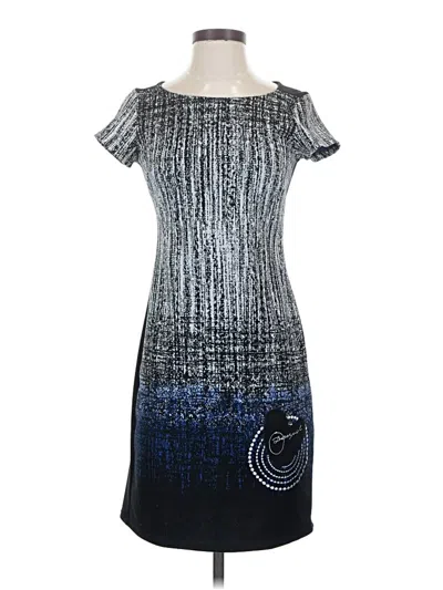 Pre-owned Desigual Cocktail Dress In Silver