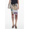 Desigual Collage 2-in-1 T-shirt & Slipdress Set In Multi