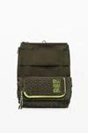 Desigual Combined Modular Bag In Green