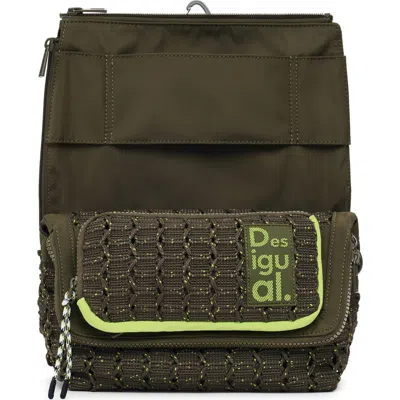 Desigual Convertible Crossbody Bag In Brown