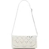 Desigual Cotton Canvas Crossbody Bag In Beige