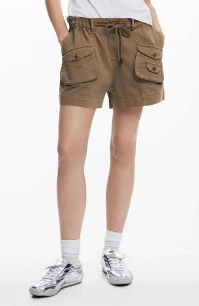 Desigual Cotton Cargo Shorts