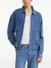Desigual Denim Jacket In Blue