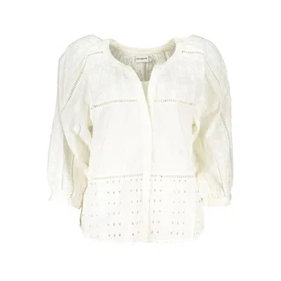 Desigual Cotton Women's Shirt In White