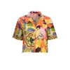 Desigual Yellow Cotton Shirt In Yellow