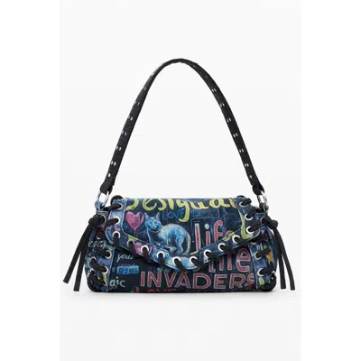 Desigual Cotton Women Women's Handbag In Blue