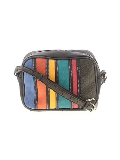 Pre-owned Desigual Crossbody Bag In Black