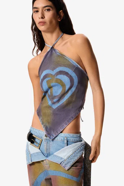 Desigual Denim Blouse Masha Popova In Multi