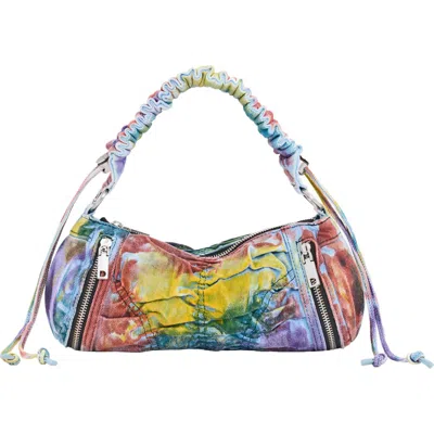 Desigual Denim Crossbody Bag In Multi