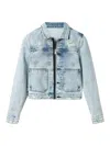 Desigual Denim Jacket In Blue