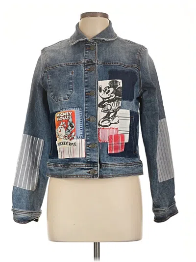 Pre-owned Desigual Denim Jacket In Blue