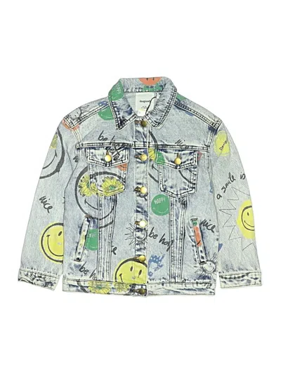 Pre-owned Desigual Kids' Denim Jacket In Blue