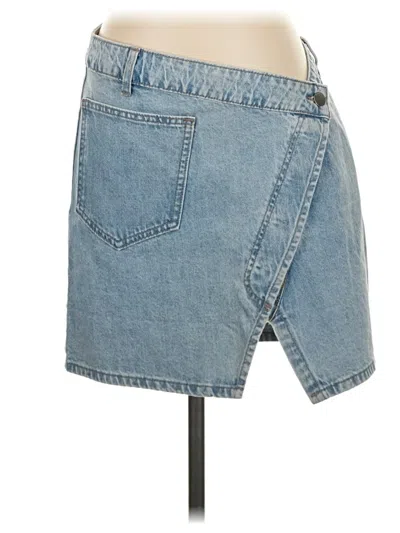 Pre-owned Desigual Denim Skirt In Blue