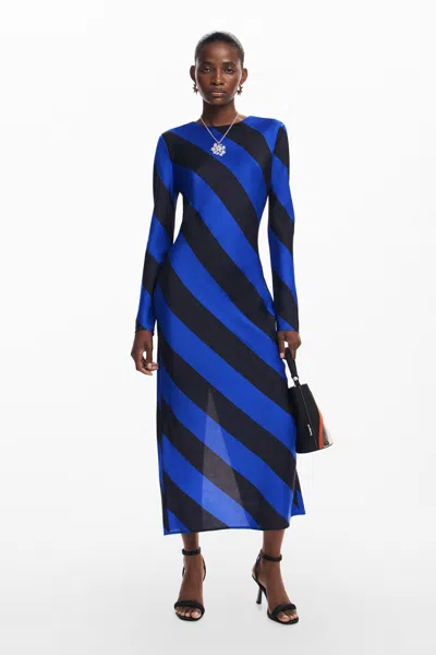Desigual Dress In Blue