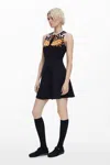 Desigual Dress Designed By Mr. Christian Lacroix In Black