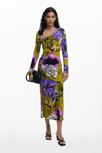 Desigual Dress Designed By Mr. Christian Lacroix In Multi