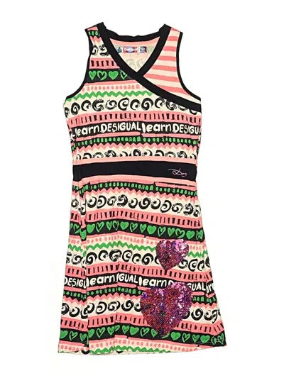 Pre-owned Desigual Kids' Dress In Green