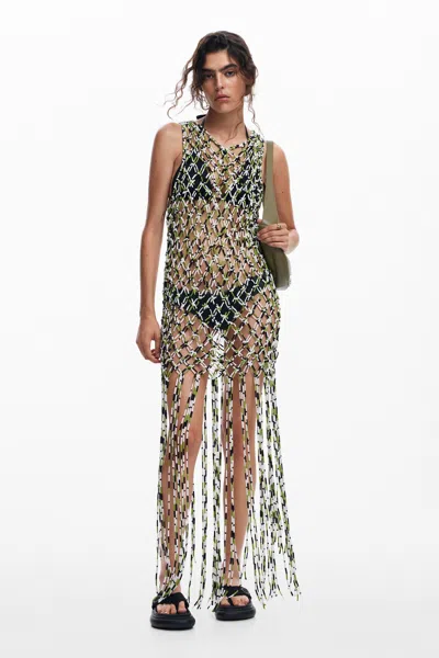 Desigual Dress In Green