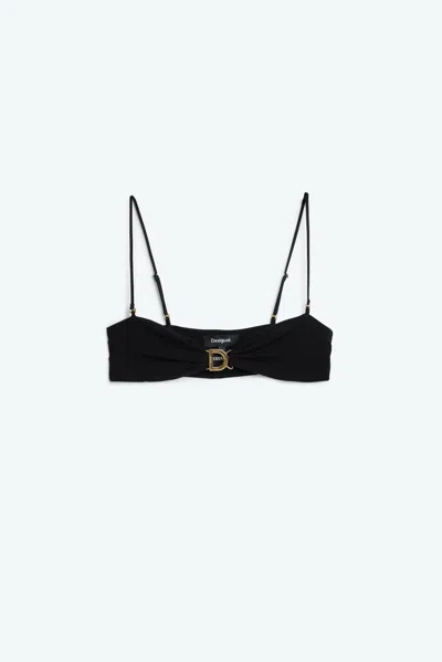 Desigual Egonlab Bralette In Black