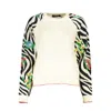 DESIGUAL ELEGANT CREW NECK SWEATER WITH CONTRAST WOMEN'S DETAILS