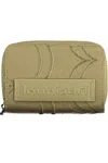Desigual Elegant Zip Wallet With Contrasting Women's Details