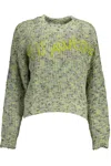 DESIGUAL EMBROIDE SWEATER WITH CONTRASTING WOMEN'S ACCENTS