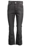 Desigual Green Cotton Women Jeans In Black