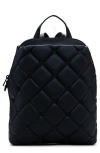Desigual Faux Leather Backpack In Black