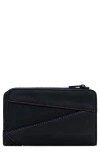 Desigual Faux Leather Bifold Wallet In Black Multi