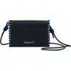 Desigual Faux Leather Crossbody Bag In Black
