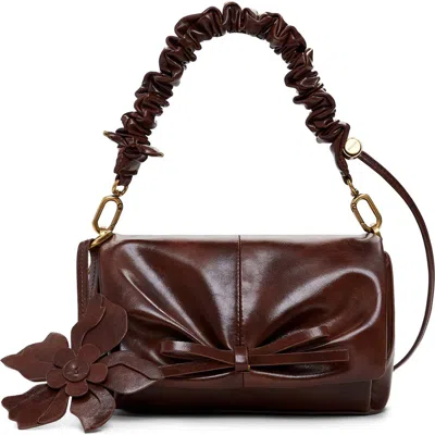 Desigual Faux Leather Crossbody Bag In Brown
